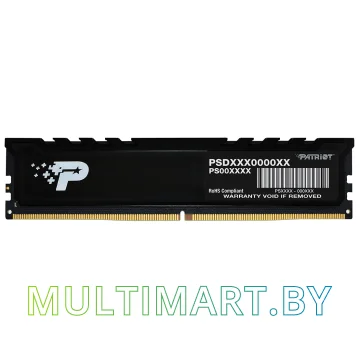 Оперативная память Patriot Signature Premium Line 24GB DDR5 PC5-44800 (PSP524G560081H1)